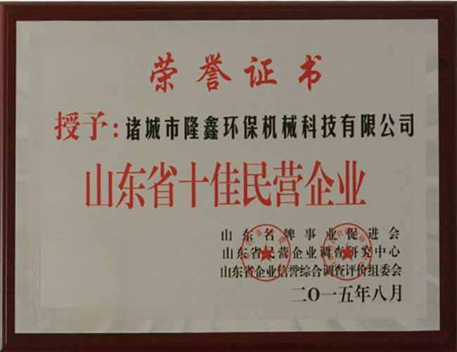 十佳民營企業